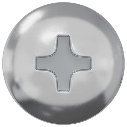 Wood Screw 3273 pcs Silver 9.8 x 53 mm Steel