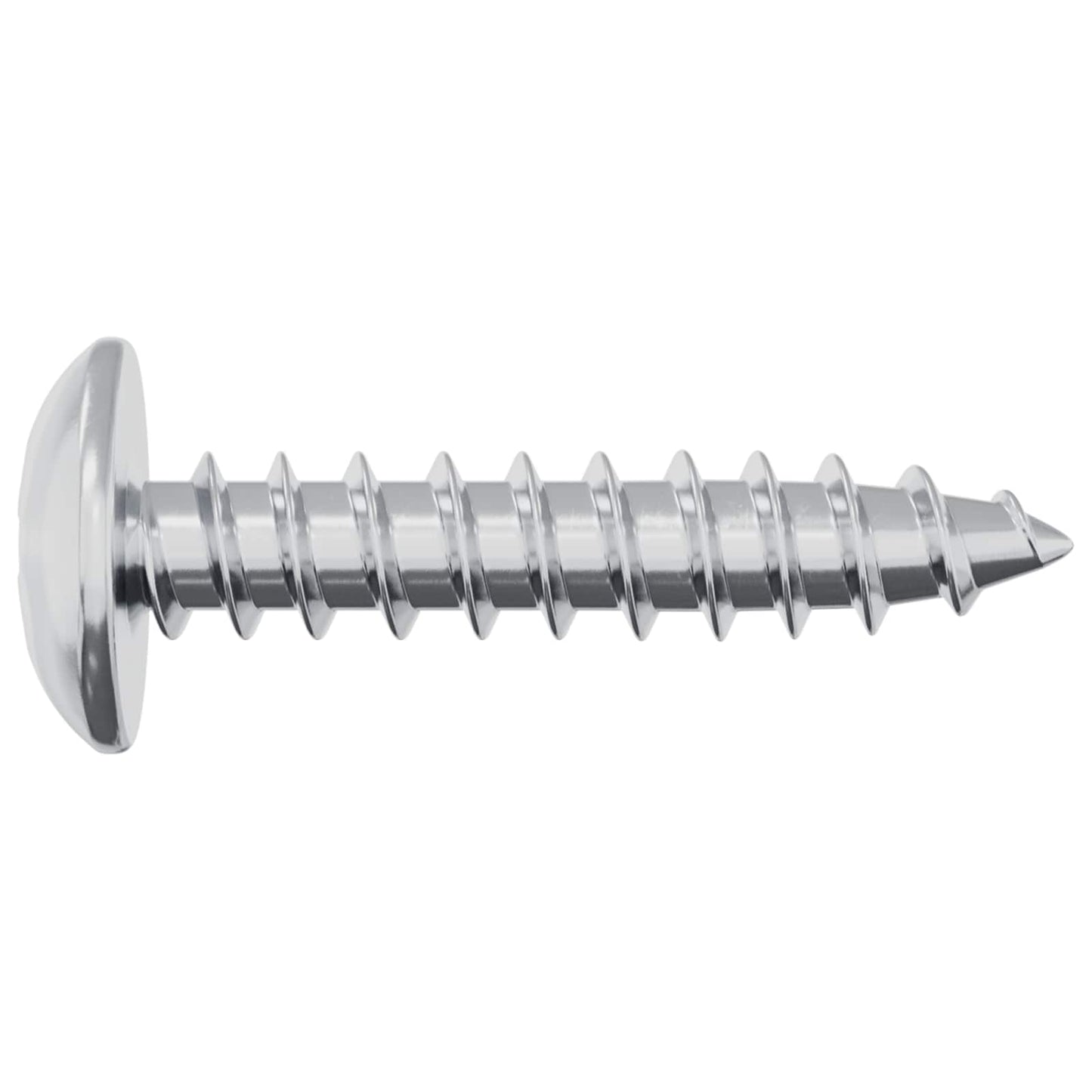 Wood Screws 12 pcs Silver M3.5 x 20 mm Steel