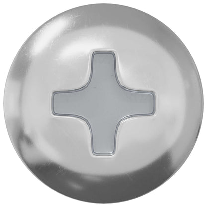Wood Screws 9231 pcs Silver Steel