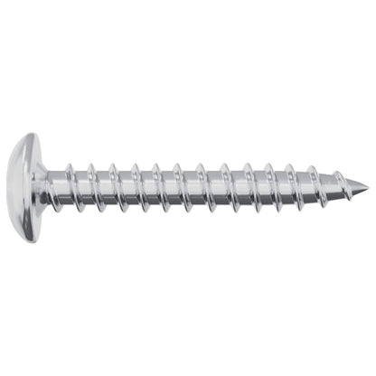 Wood Screws 9231 pcs Silver Steel