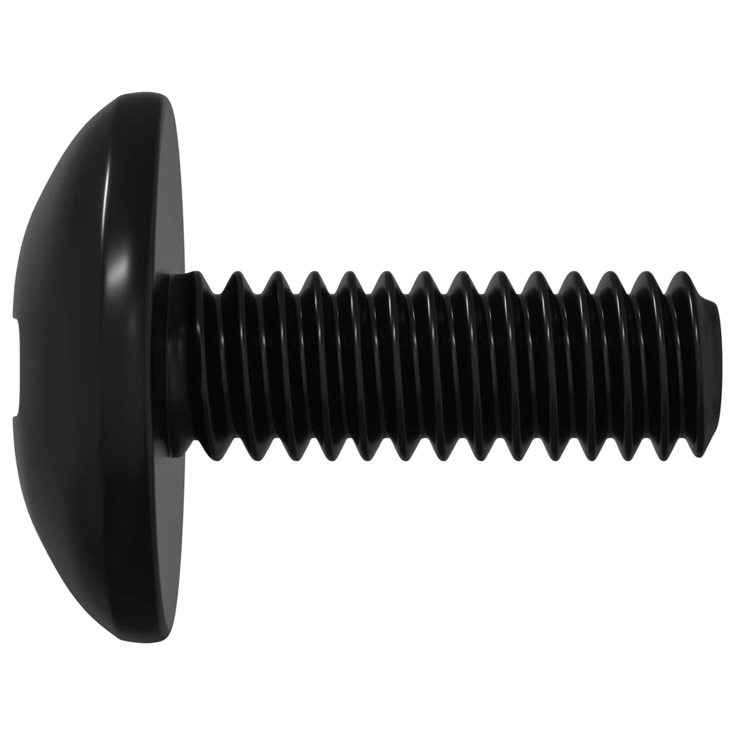 Sleeve Screws 2 pcs Black M4 x 10 mm Steel