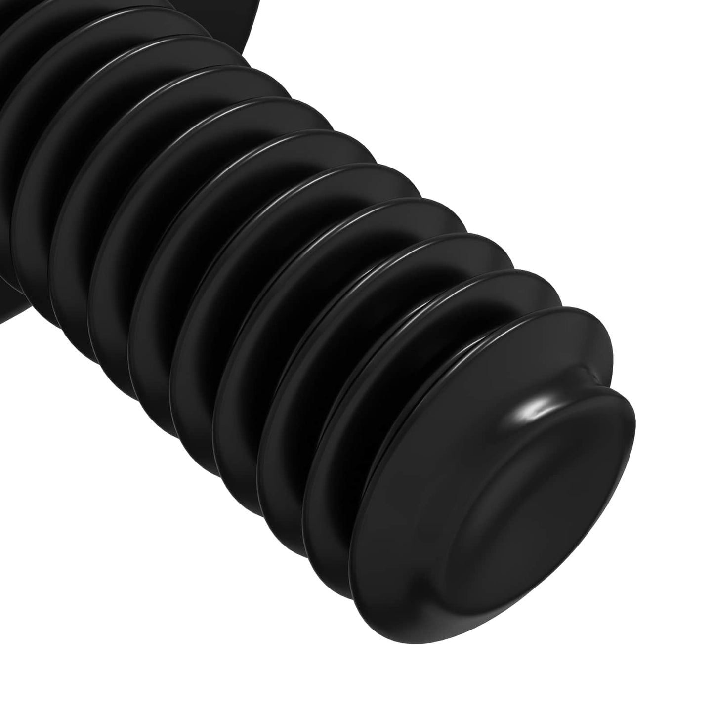 Sleeve Screws 8182 pcs Black M4 x 10 mm Iron