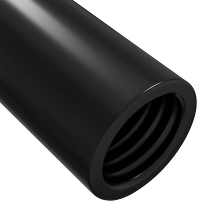 Sleeve Nuts 12 pcs Black M4 x 14.5 mm Metal