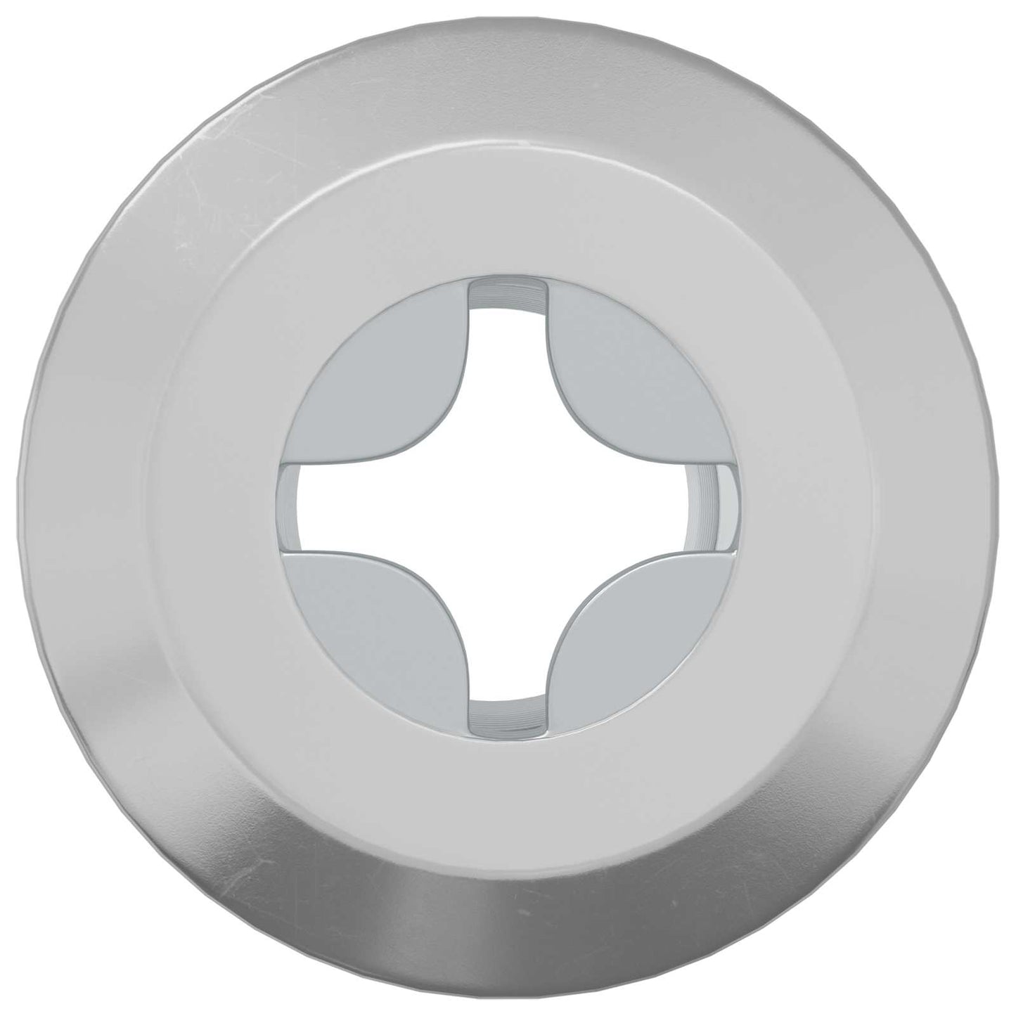 Lock Nut 2 pcs Nickel M6 x 15 mm Steel