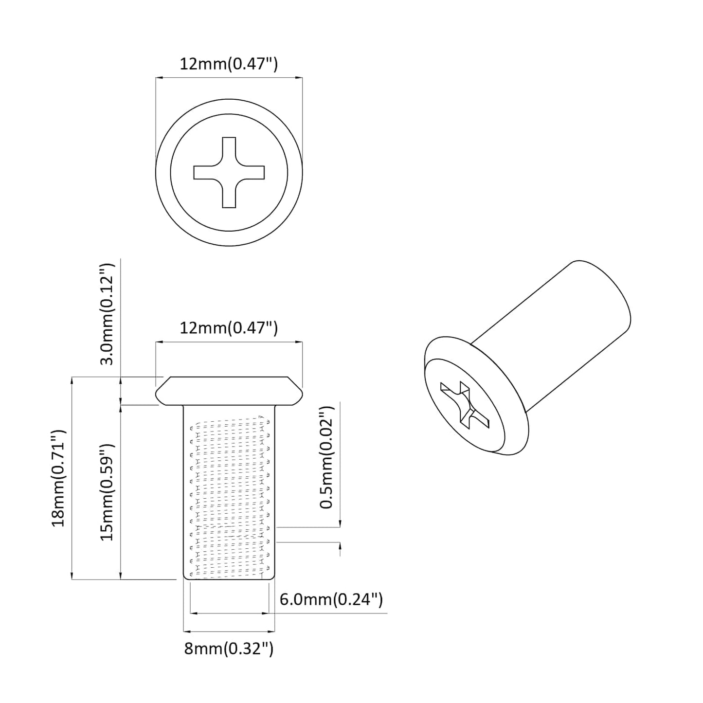 Lock Nut 3673 pcs Nickel Steel