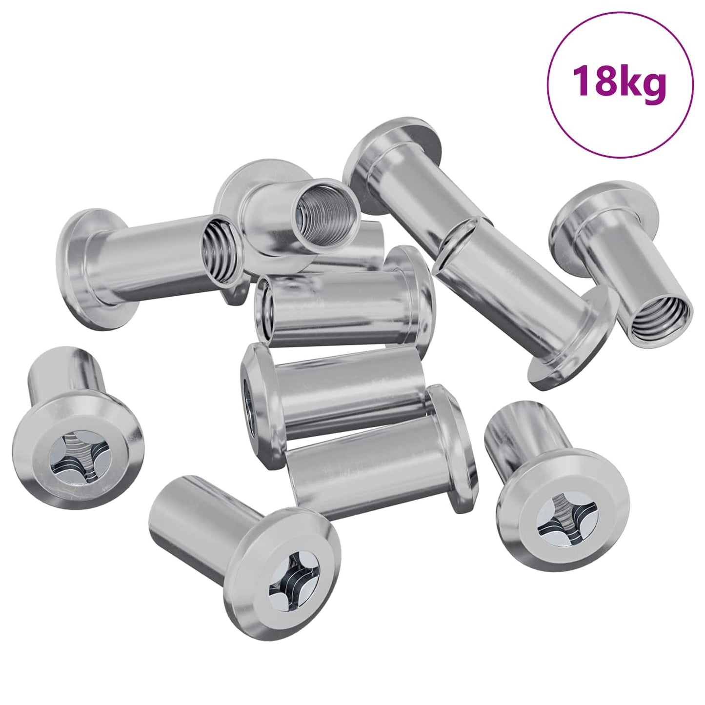 Lock Nut 2857 pcs Nickel Steel