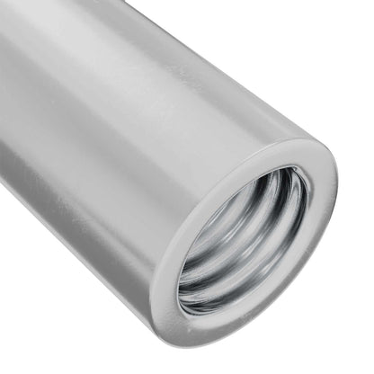Lock Nut 2 pcs Silver M6 x 15 mm Steel