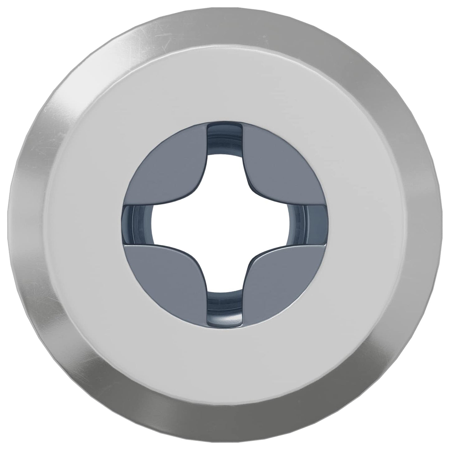 Lock Nut 2 pcs Silver M6 x 25 mm Steel