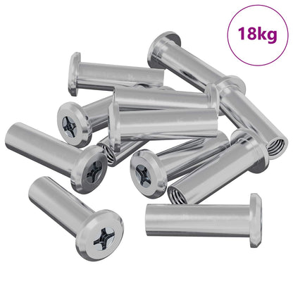 Lock Nut 2857 pcs Silver Steel