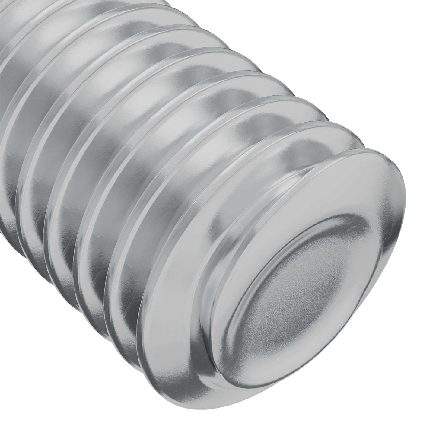 Lock Screw Plain 12 pcs Silver M6 x 12 mm Steel