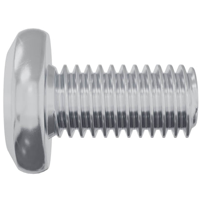Lock Screw Plain 4865 pcs Silver Steel