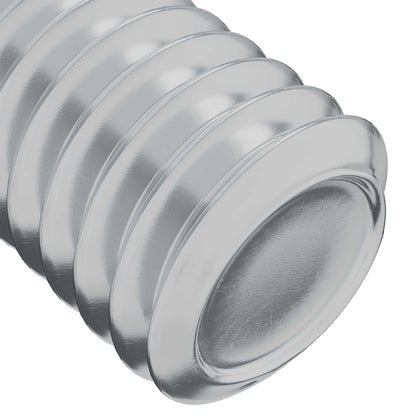 Lock Screw Plain 12 pcs Silver M6 x 30 mm Steel