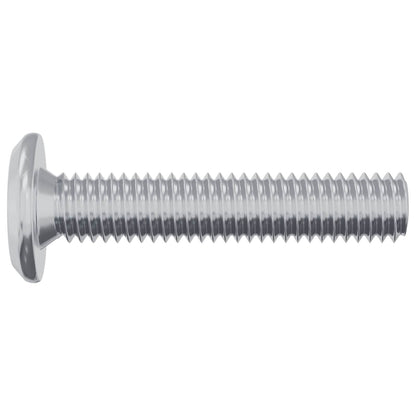 Lock Screw Plain 2647 pcs Silver Steel