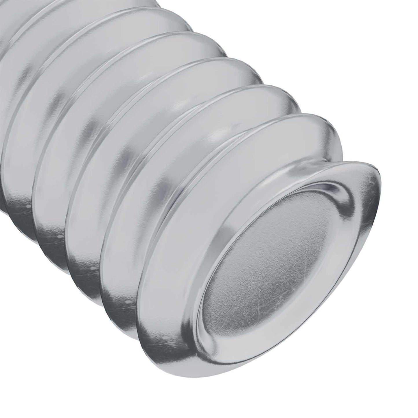 Lock Screw Plain 12 pcs Silver M6 x 35 mm Steel