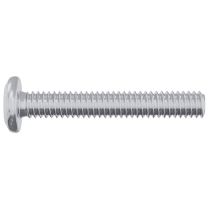 Lock Screw Plain 2514 pcs Silver Steel
