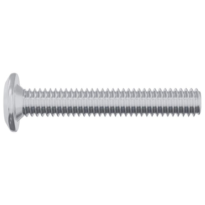 Head Lock Screw 12 pcs Silver M6 x 35 mm Steel
