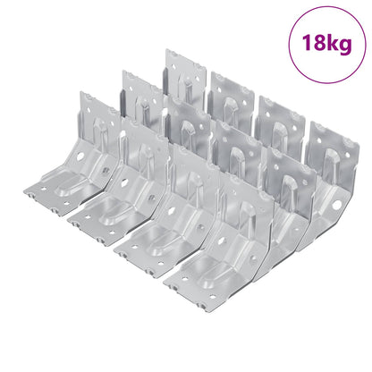 Bracket 212 pcs Zinc-coated 106 x 55 x 1.5mm Steel