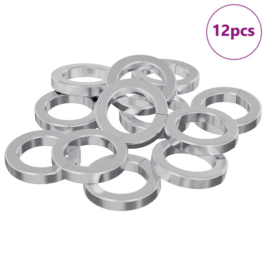 Spring Washer 12 pcs White 13 x 1 mm Iron