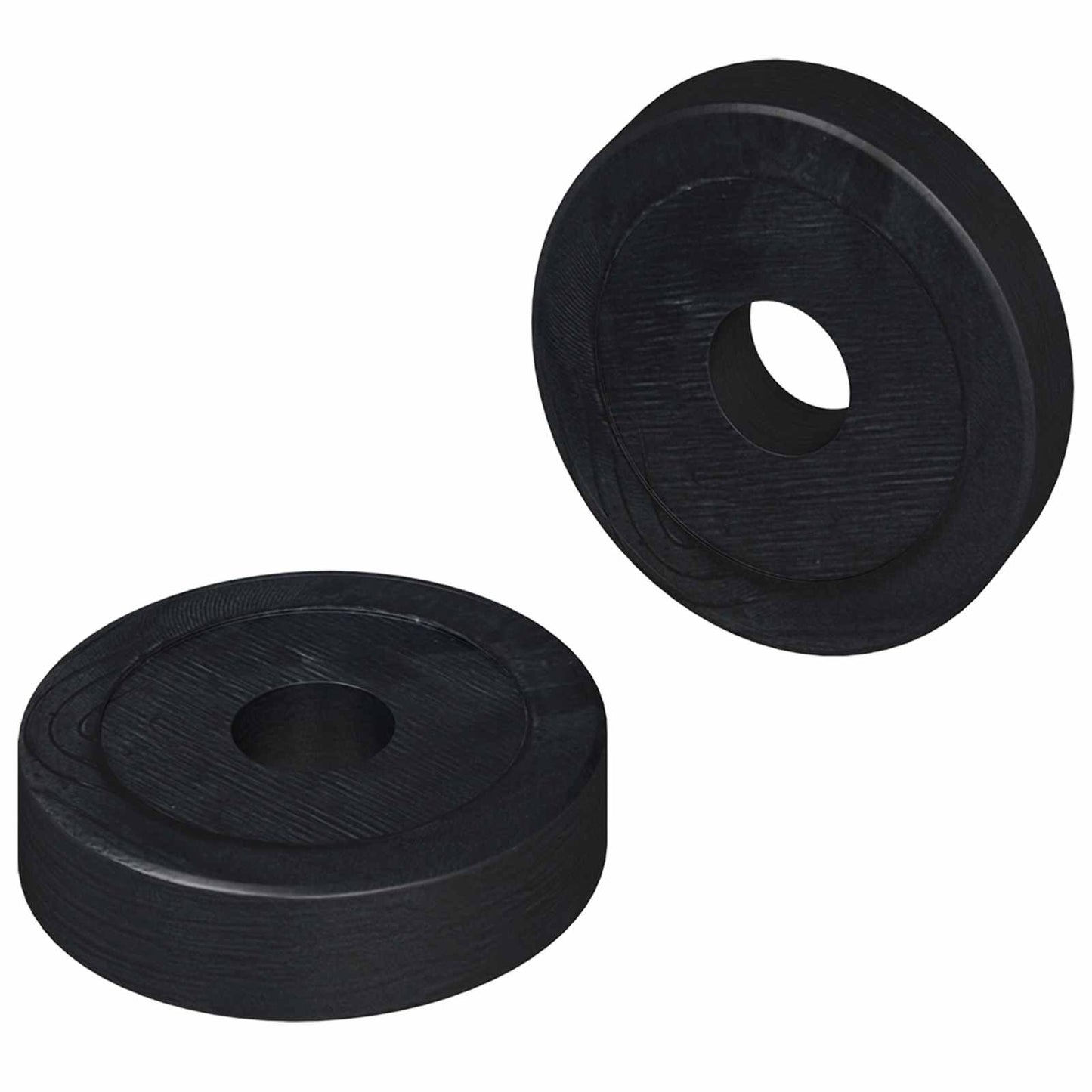 suitable for Flat Washer 2 pcs Black ∅15 x 3 mm PVC Copolymer