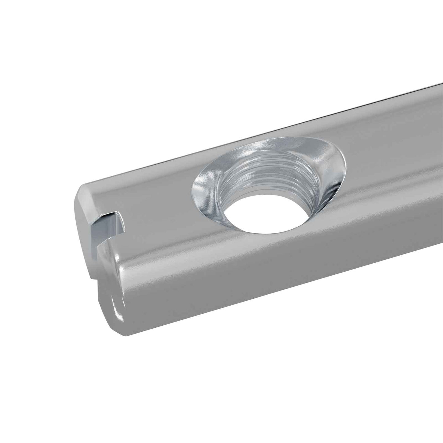 Nut 2 pcs Zinc-coated 60 x 12 mm Iron