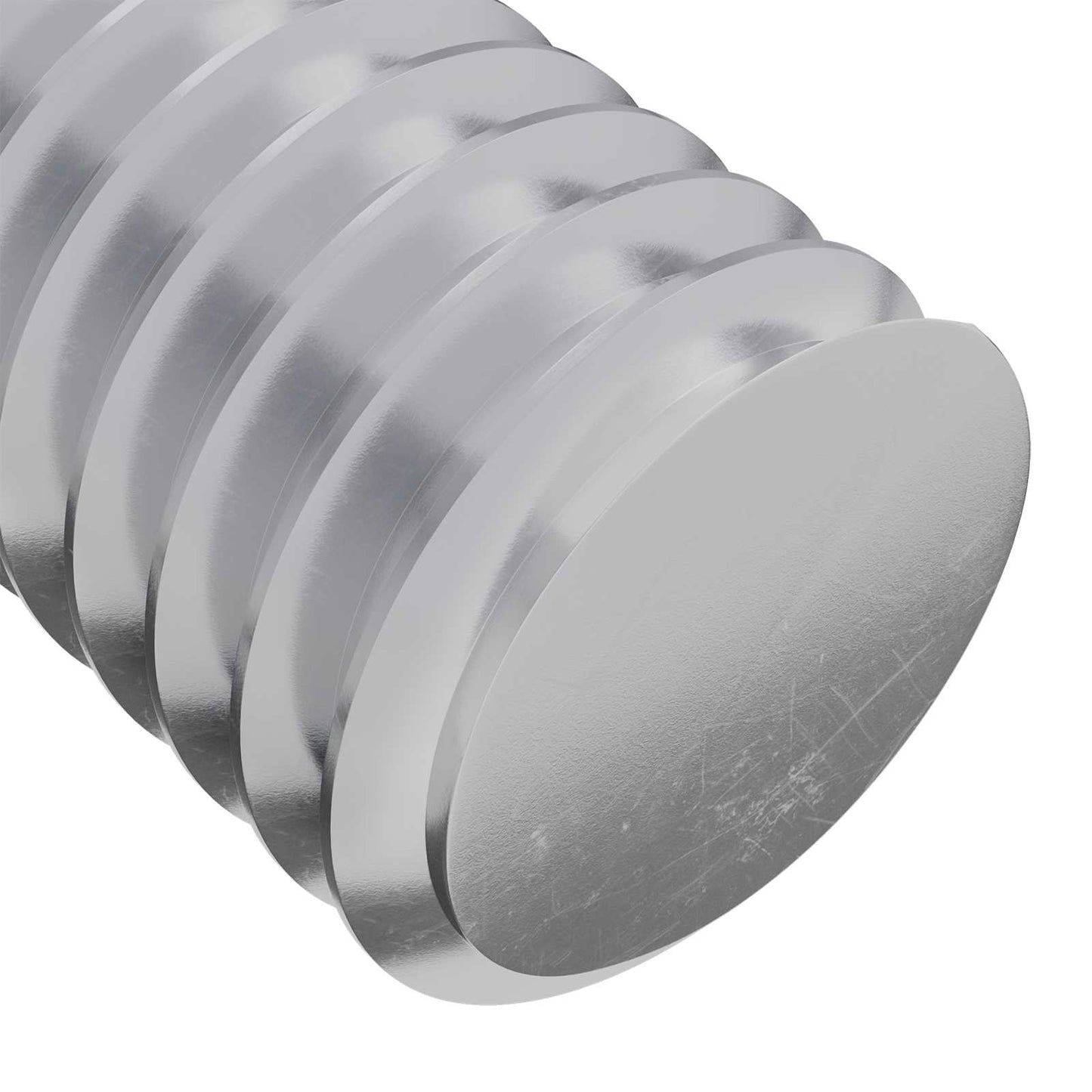 Screw 12 pcs Silver 8 x 25 mm Steel