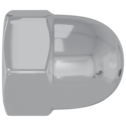 Nut 9574 pcs Silver M6 x 10 mm Iron