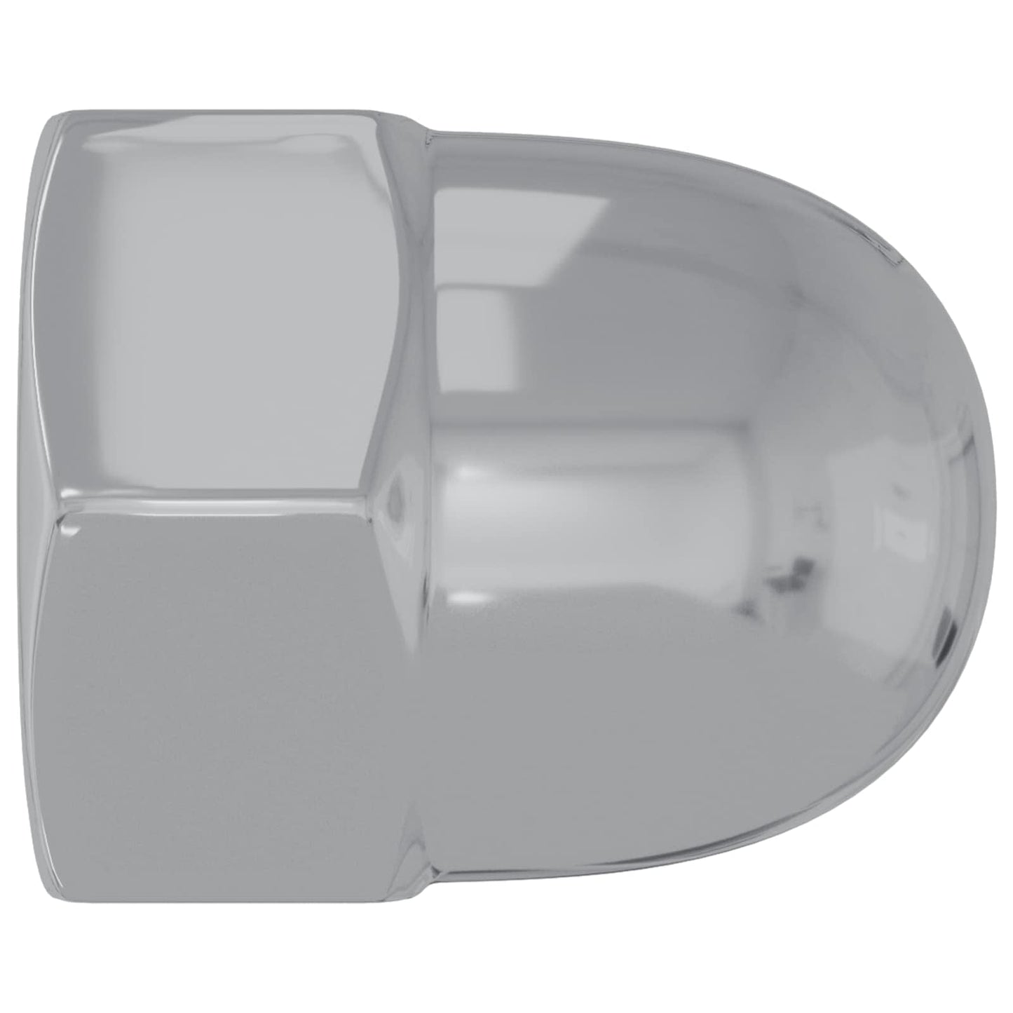 Nut 9574 pcs Silver M6 x 10 mm Iron