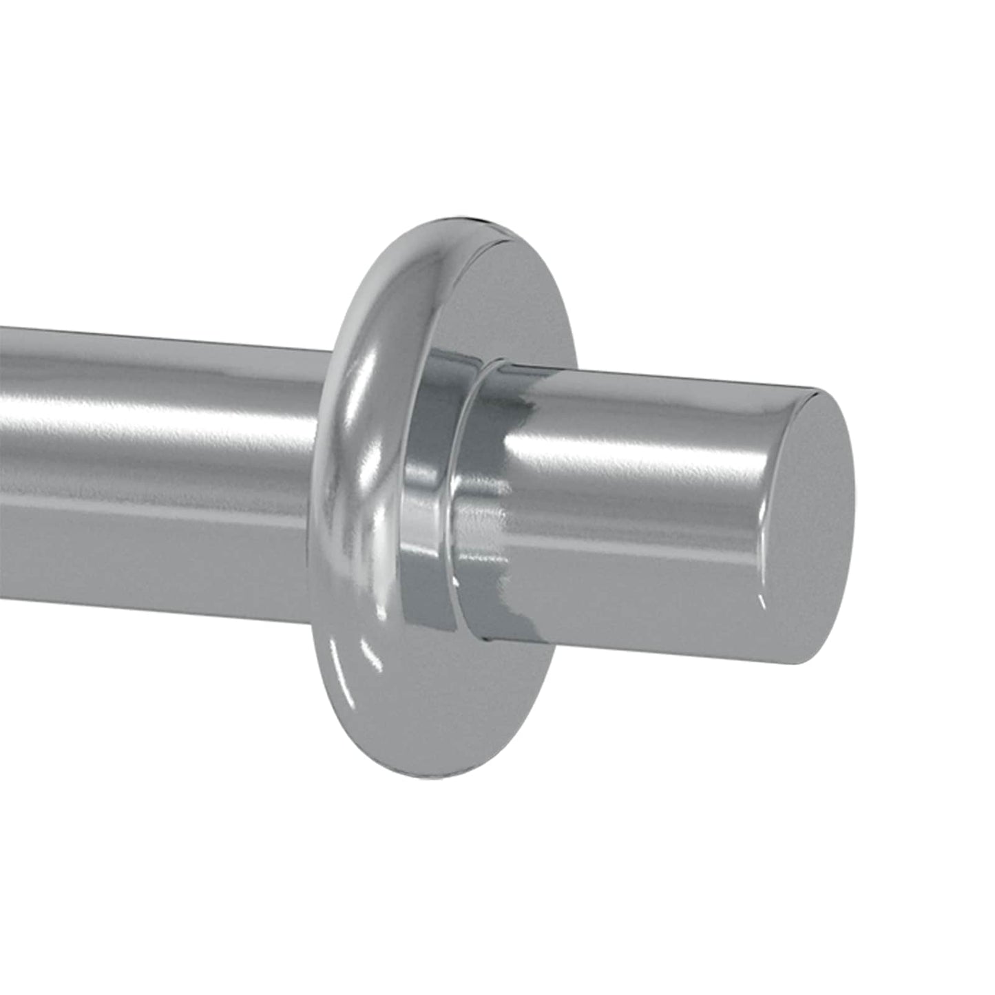 Shelf Peg 2 pcs Silver 8.6 x 8.6 x 14.6 mm Steel