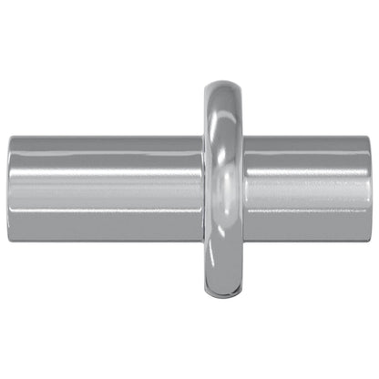 Shelf Peg 2 pcs Silver 8.6 x 8.6 x 14.6 mm Steel