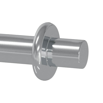 Shelf Peg 4500 pcs Silver 8.6 x 8.6 x 14.6 mm Steel