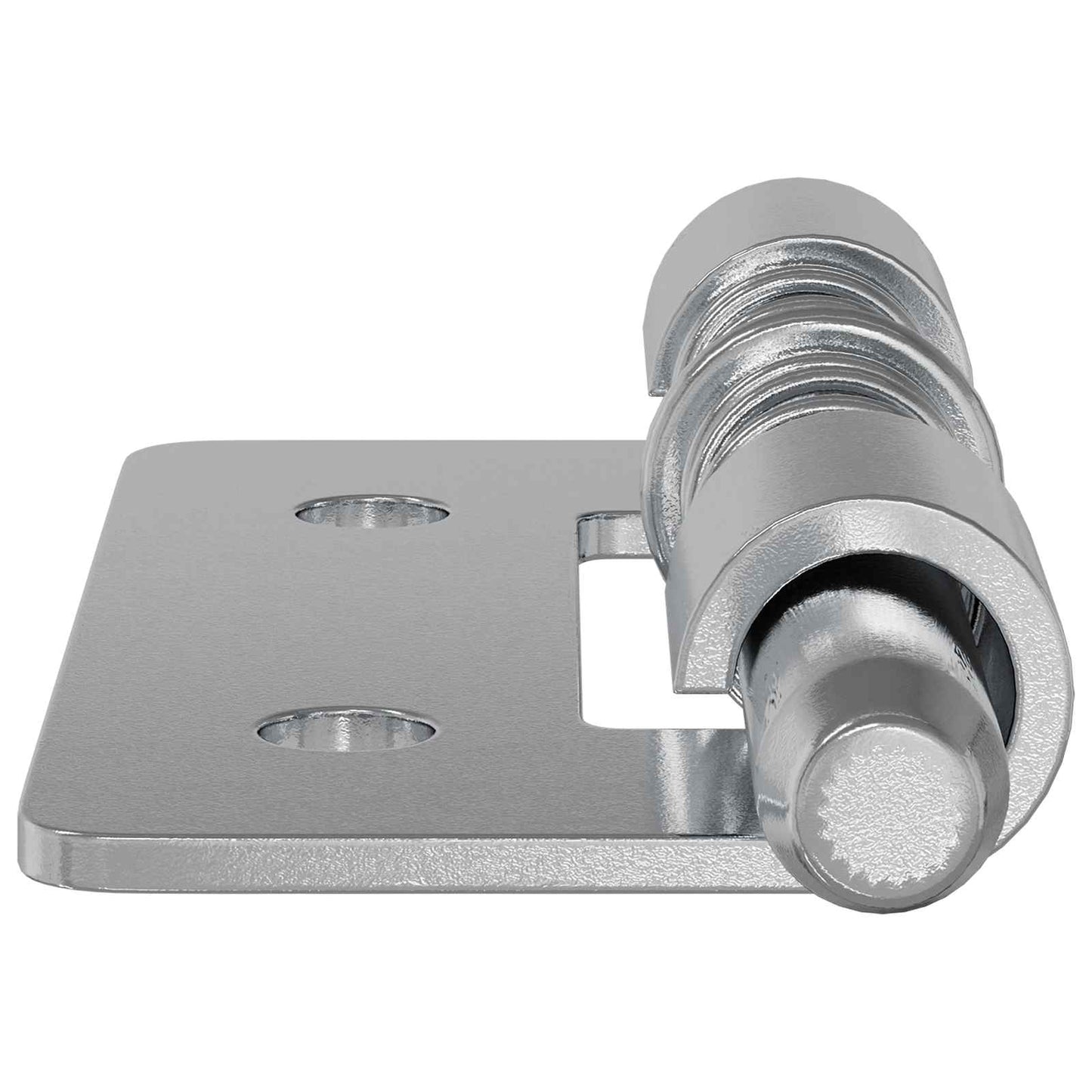 Latch 2 pcs Silver 46 x 17 x 1.2 mm Steel