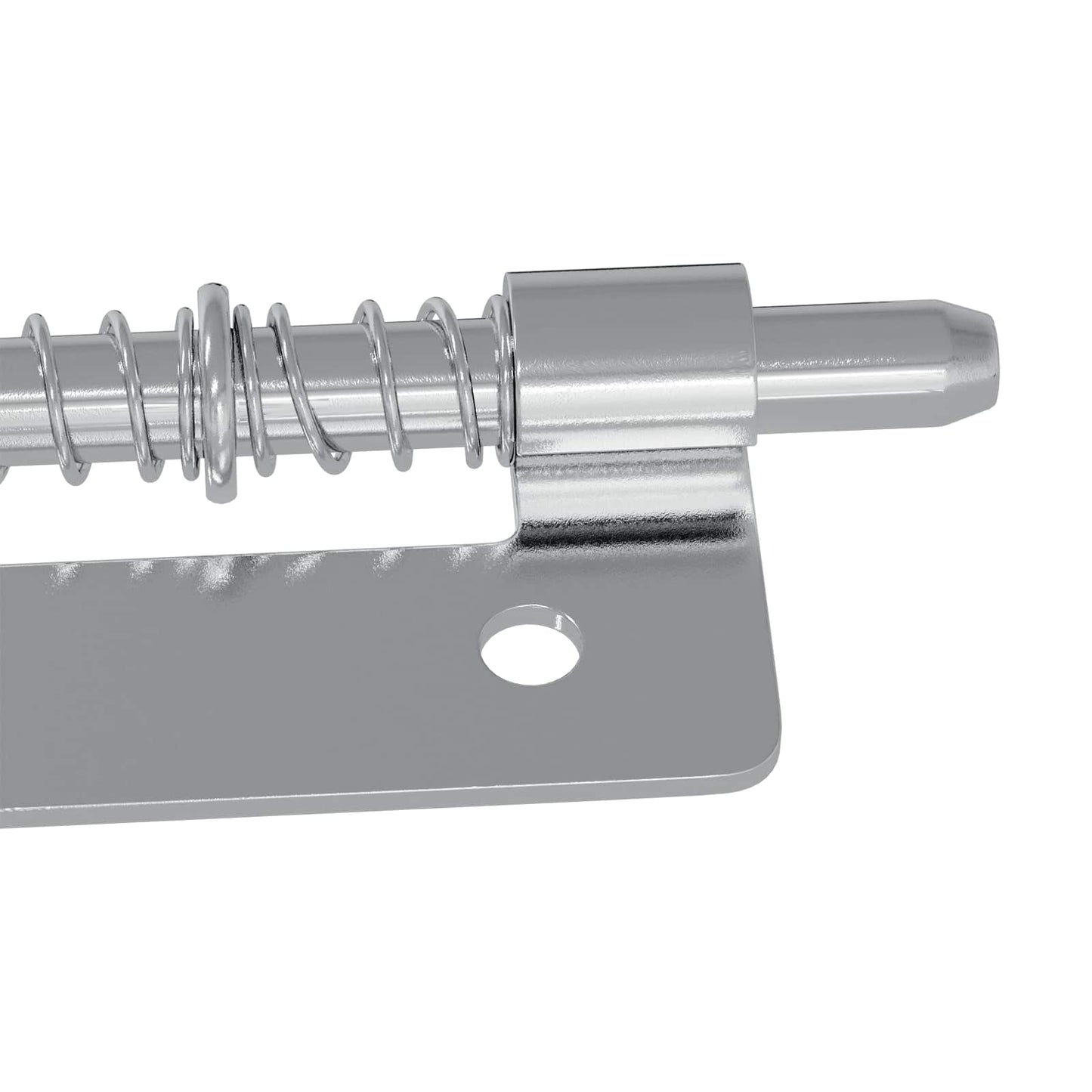 Latch 12 pcs Silver 46 x 17 x 1.2 mm Steel