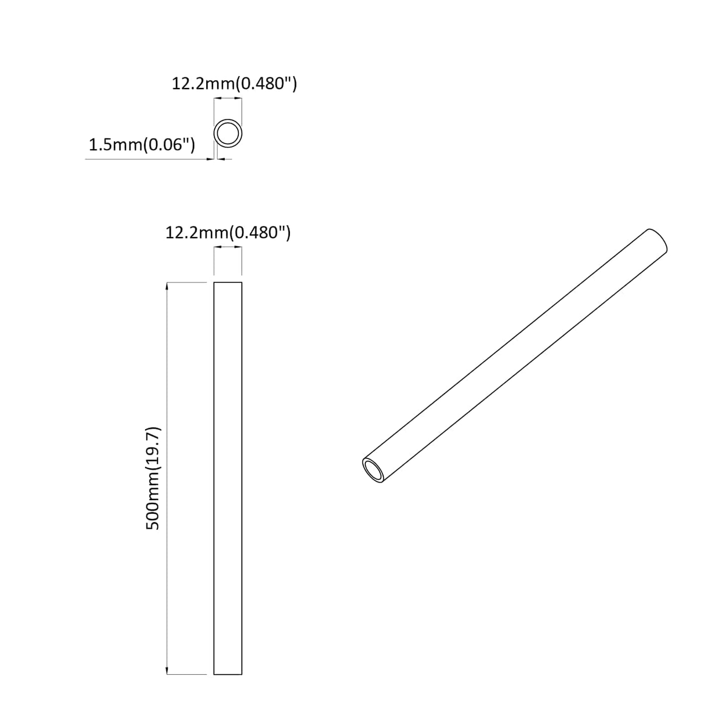 PVC Pipe 29 pcs White PP and PE