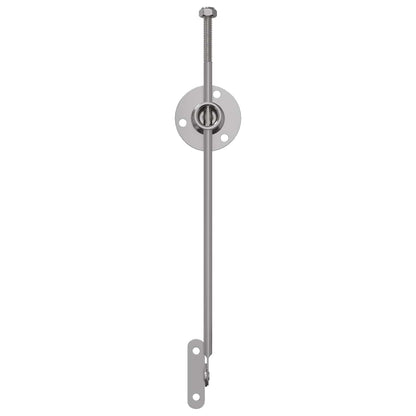 Pull Rod Hinge 12 pcs Silver 190 mm Metal