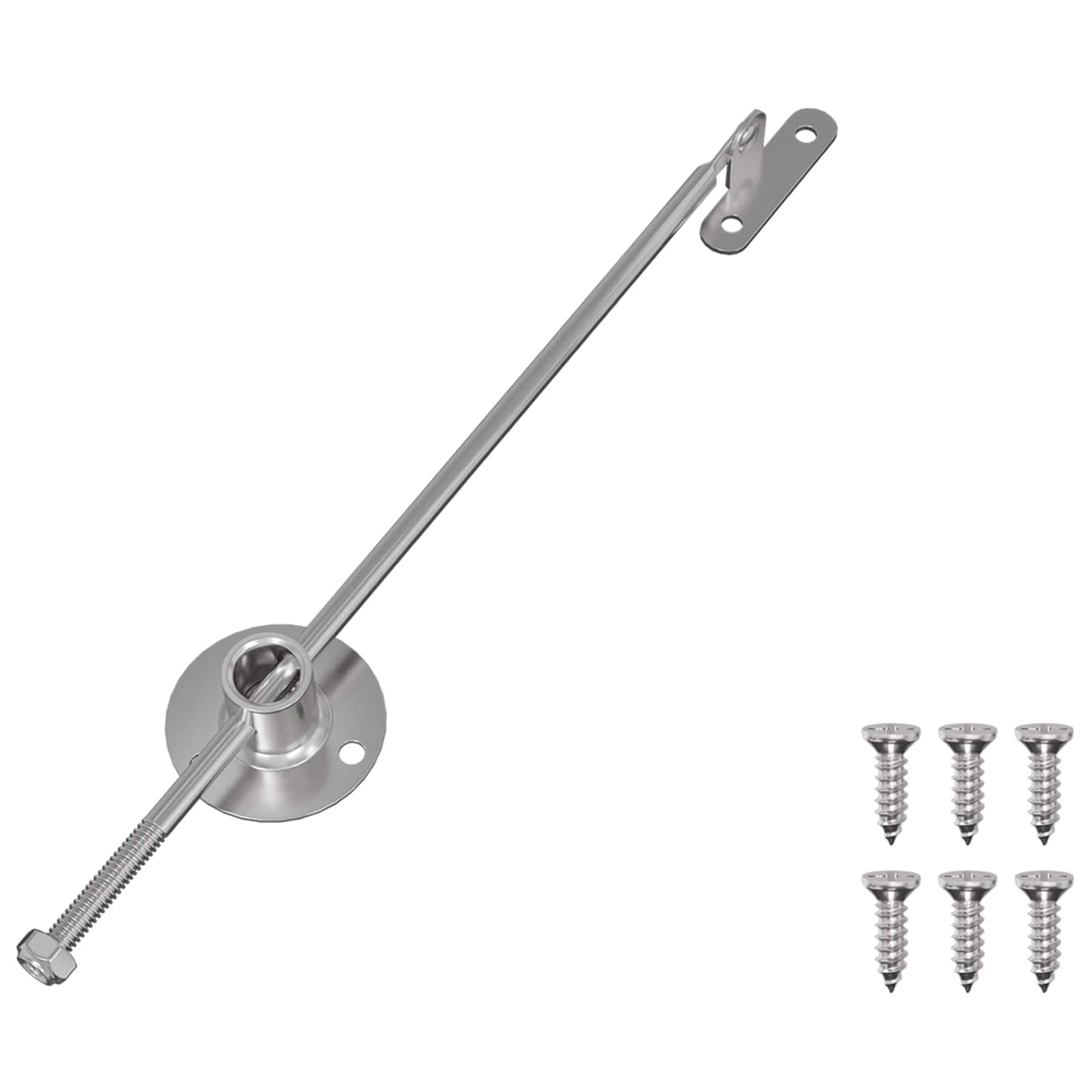Pull Rod Hinge 439 pcs Silver Metal
