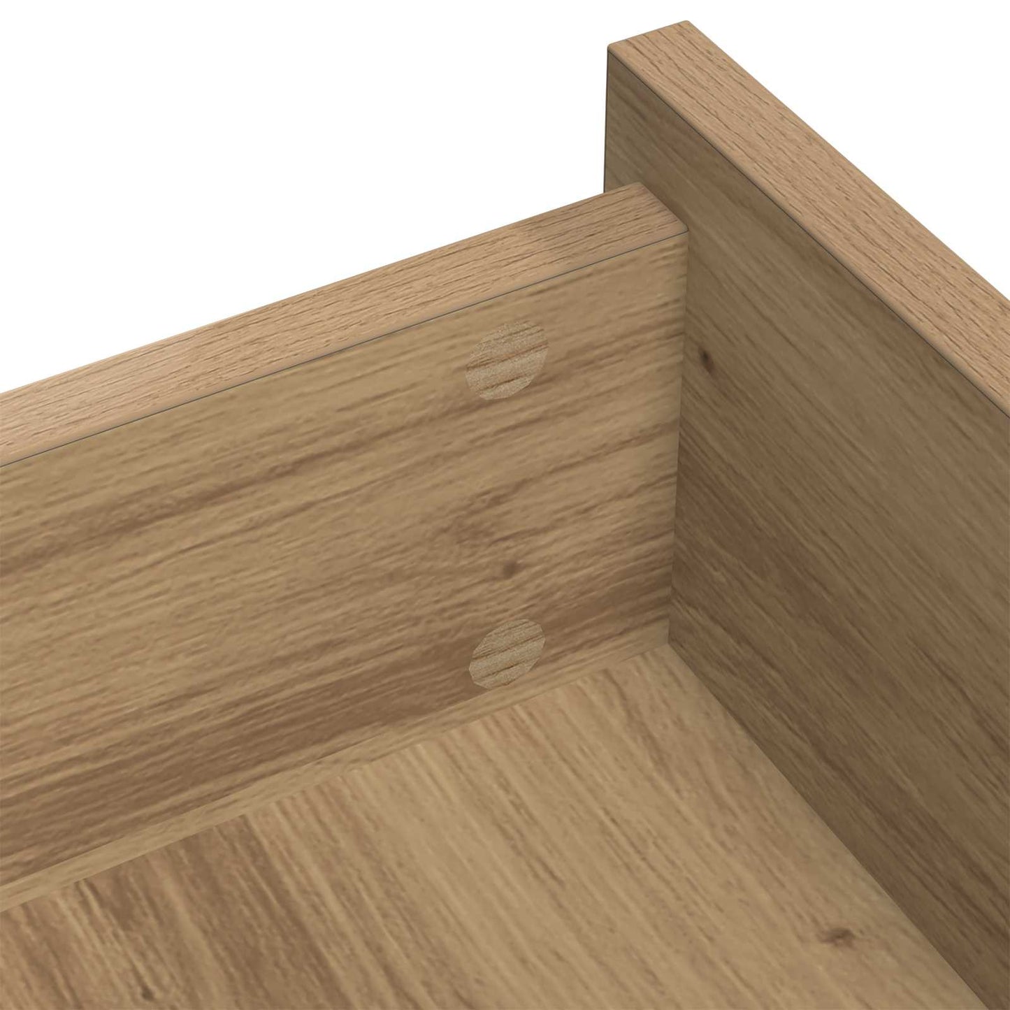 Self-adhesive Screw Cover 2 pcs Artisan Oak Ø 20 x 0.5 mm