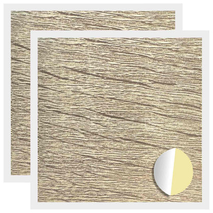Self-adhesive Screw Cover 2 pcs Sonoma Oak Ø 20 x 0.5 mm
