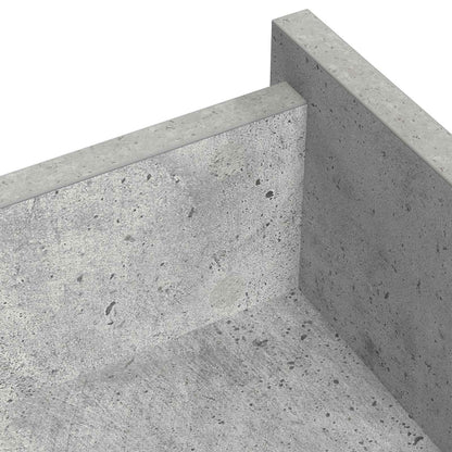 Self-adhesive Screw Cover 2 pcs Concrete Grey Ø 20 x 0.5 mm