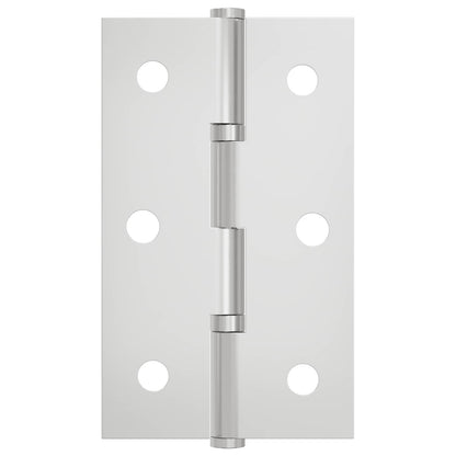 Hinge Plain 899 pcs Silver 58 x 35 x 1 mm Steel