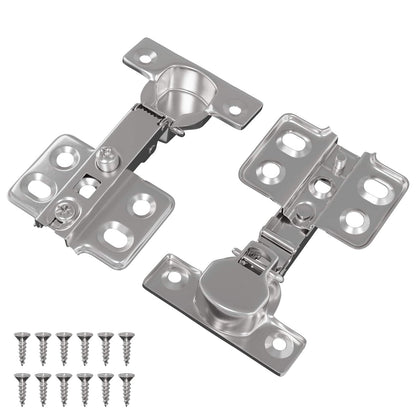Hinge 2 pcs Nickel 85 x 52.5 x 9.5 mm Iron