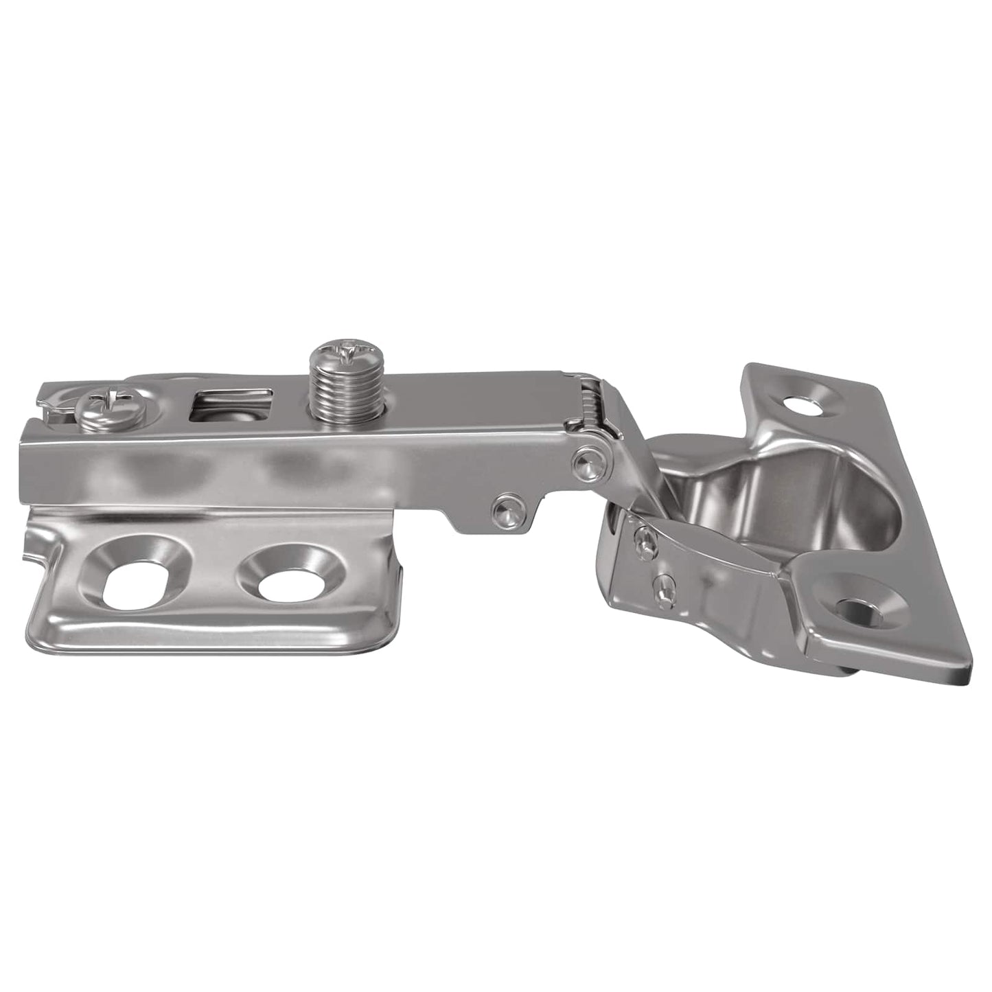 Hinge 2 pcs Nickel 85 x 52.5 x 9.5 mm Iron