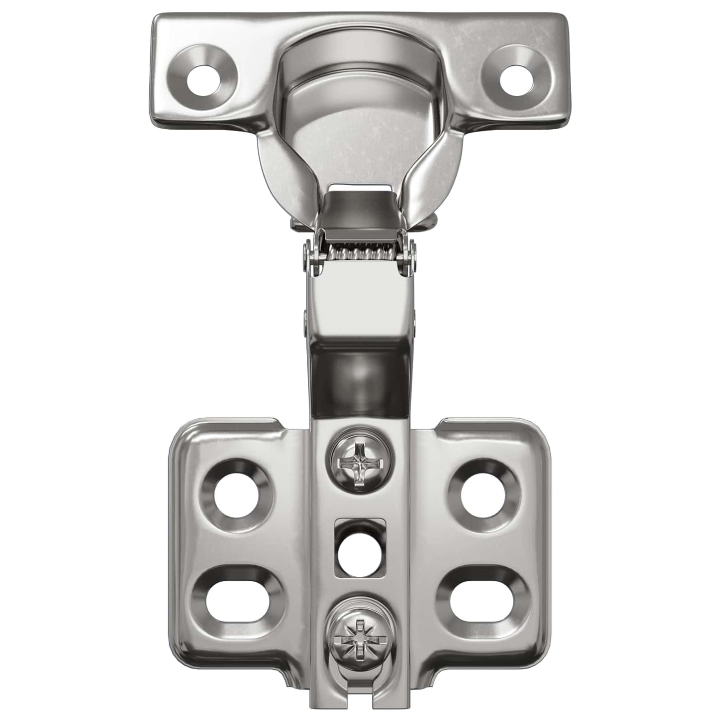 Hinge 2 pcs Nickel 85 x 52.5 x 9.5 mm Iron