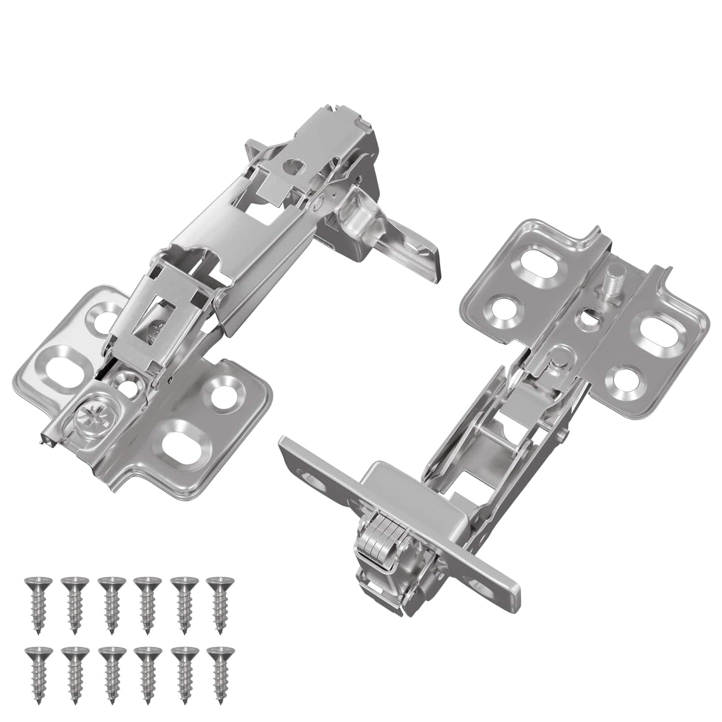 Hinge 2 pcs Nickel 139 x 64.1 x 10 mm Iron