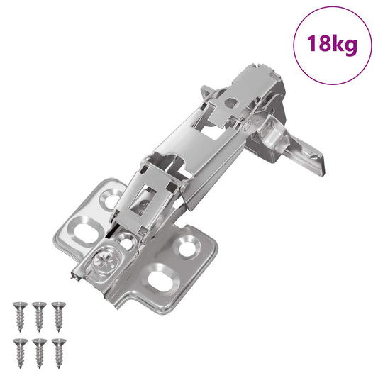 Hinge 126 pcs Nickel 139 x 64.1 x 10 mm Iron