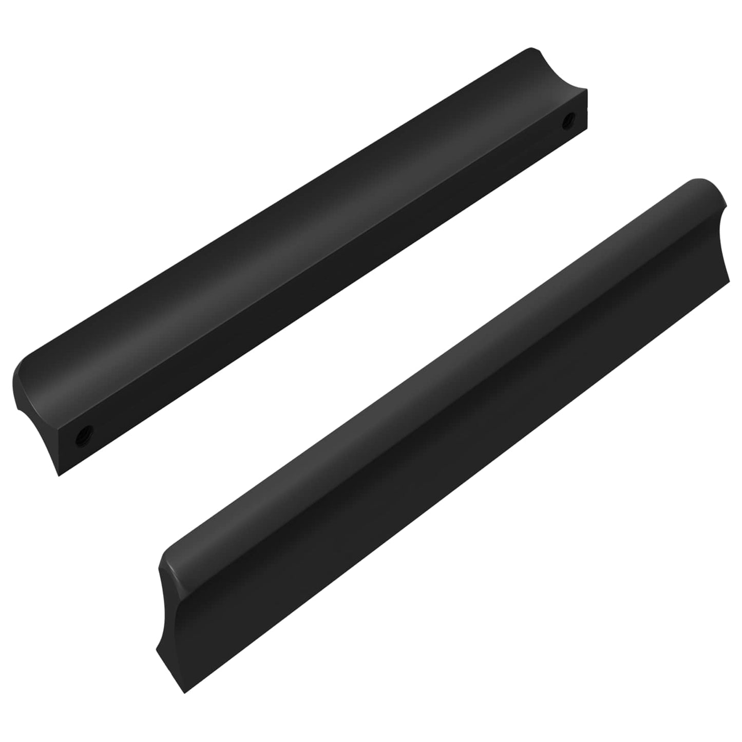 Handle 2 pcs Black 106 x 7.4 x 15.5 mm Aluminium