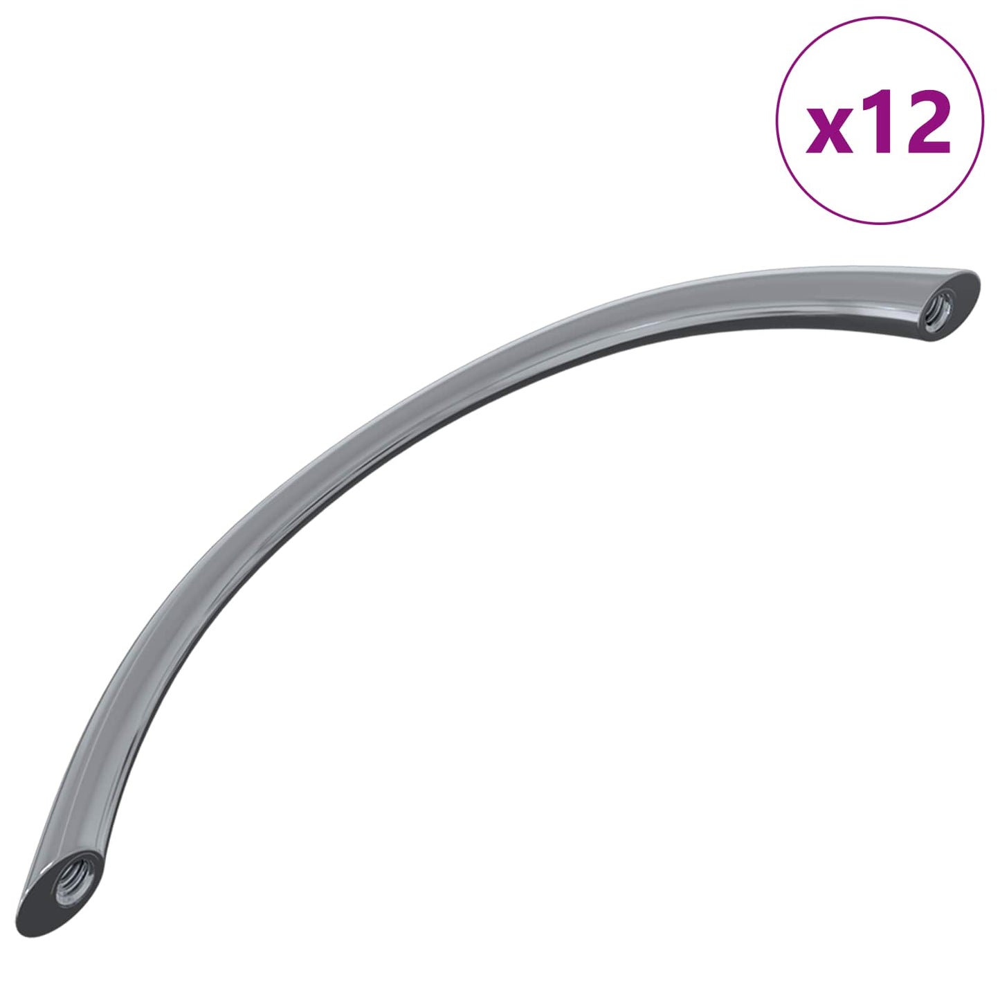 Handle 12 pcs Silver 107 x 3.6 x 23 mm Stainless Steel