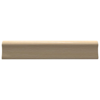 Straight Handle 2 pcs Natural Wood Color 130 x 25 x 30 mm