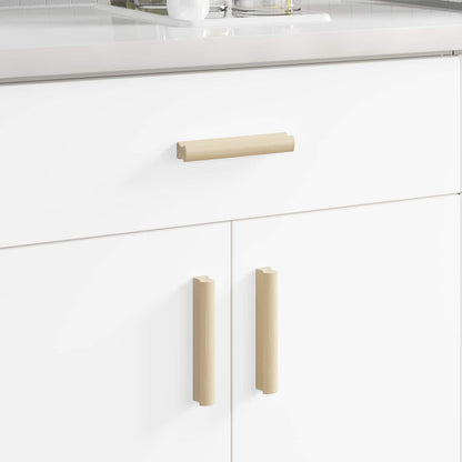 Straight Handle 587 pcs Natural Wood Color 130 x 25 x 30 mm