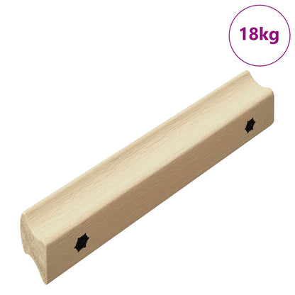 Straight Handle 587 pcs Natural Wood Color 130 x 25 x 30 mm