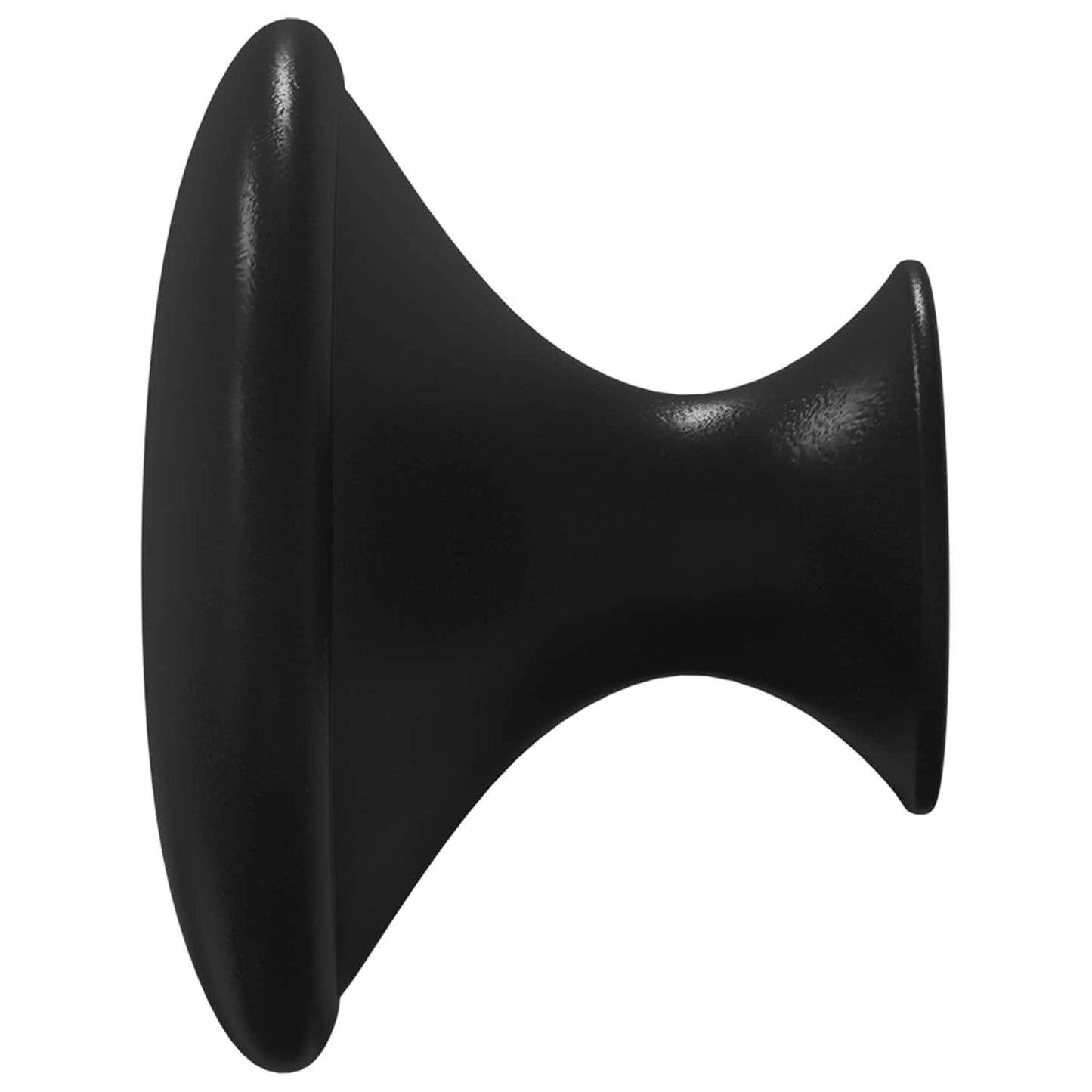 Handle 2 pcs Black Ø30 mm Aluminium